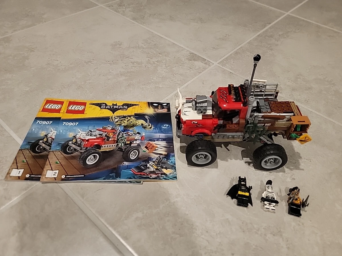 Lego 70907 Batman Movie Killer Croc Tail-Gator ( croc boat one crate  missing)