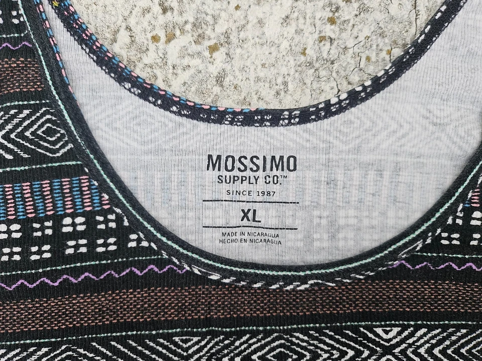 Mossimo Supply Co Niña Top Blusa Tanque Multicolor Camiseta Talla XL Niña Foto 4 de 4