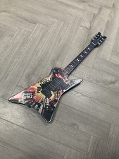Paper Jamz Pro Series Gitarre rot/gelb