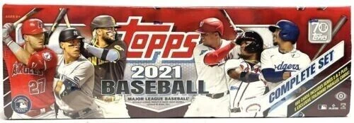 2021 TOPPS BASEBALL FACTORY SEALED HOBBY SET "660 CARDS"