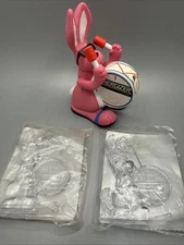 Vintage ENERGIZER BUNNY Light & New Ornament Lot 1990's ~Not Working