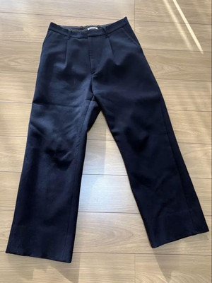 Auralee Light Melton Wide Slacks Navy 4 | eBay Auralee Light Melton Wide Slacks Navy 4 | eBay