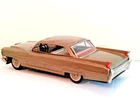 1963 Cadillac  Bandai Friction Toy Car  Good Original Finish No Missing Parts