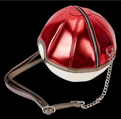 NWT Loungefly Pokémon Poke ball Crossbody Bag Purse Backpack Poke ball NWT Loungefly Pokémon Poke ball Crossbody Bag Purse Backpack  main image 4