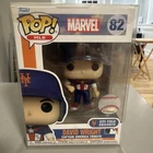 Funko Pop MLB Marvel #82 David Wright Captain America Citi Field Exclusive Mets