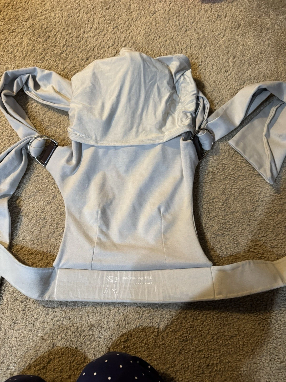 Lalabu Baby Carrier Simple Wrap Light Grey