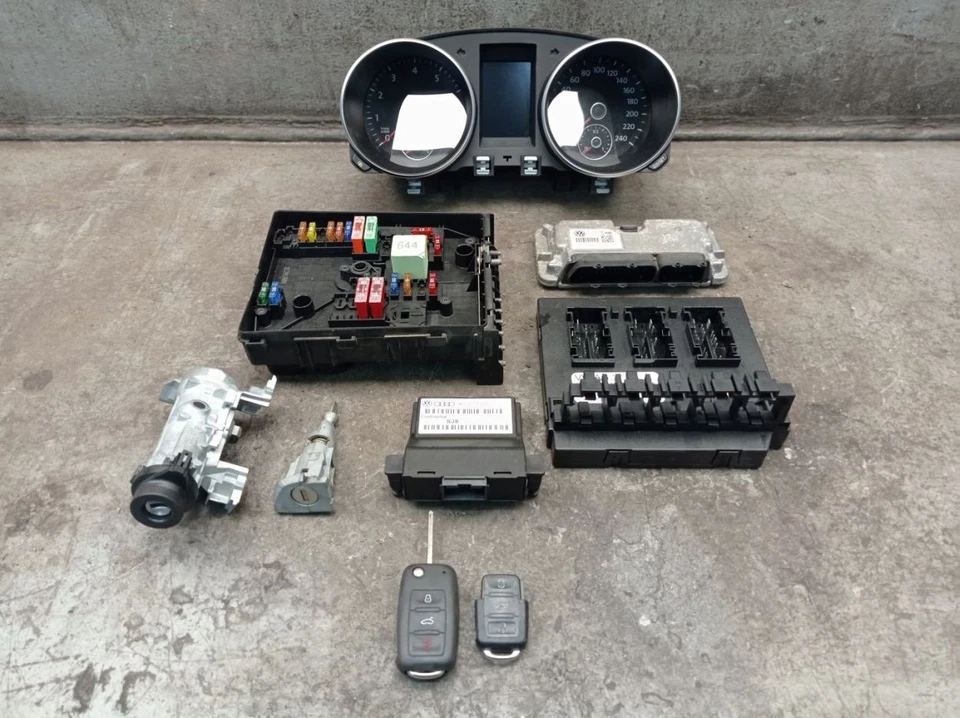 Centralina Motore Kit Completo Per VW GOLF VI 5K0920860D 03C906024BD - Immagine 2 di 4