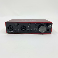 Focusrite Scarlett 2i2 3rd Gen USB Audio Interface - 2-In/2-Out Tested Works