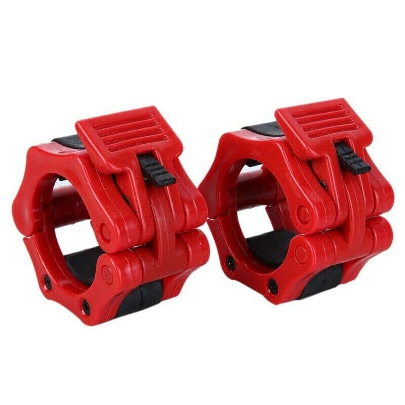 2pcs Clip Morsetto Bilanciere Manubri Blocchi Barra Peso Olimpico 2" Spinlock Collare