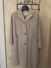 Vintage Blum's San Jose La Vigna 100% Cashmere Woman's Coat