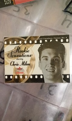 2000-01 Fleer Tradition Glossy - Rookie Sensations Chris Mihm #3 RS (RC)