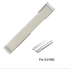 New Whoop 5.0/MG Hydroknit Band (Tan/khaki) Silver Clasp/hook/link Trim