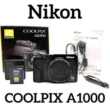 Nikon COOLPIX A1000 Black Used from Japan