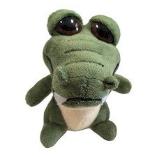 Aurora Mini Green Gator Dreamy Eyes Enchanting Stuffed Animal Florida 6 inch