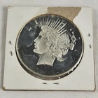 1 oz .999 Fine Silver Coin Peace Dollar Design Oklahoma Federated