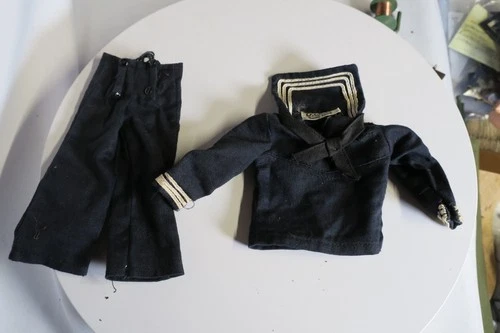 G.I. Joe Hasbro 1960's Sailor Navy Outfit - Shirt And Pants