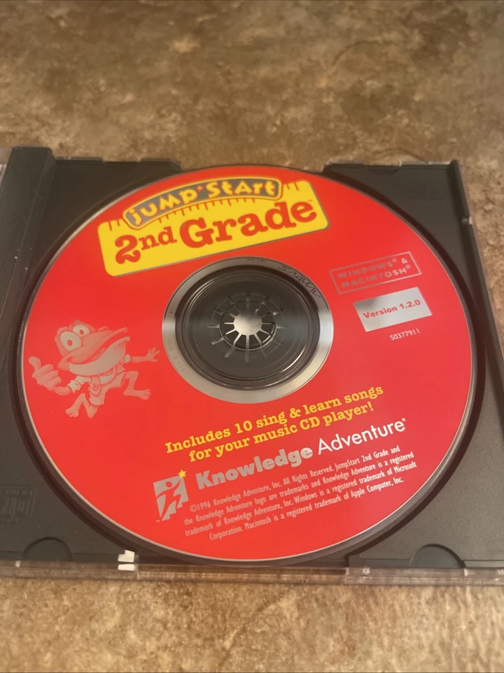 Jump Start: Learning System 2nd Grade (PC CD-ROM, 1996) Knowledge Adventure - Image 4 of 4
