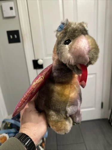 Vintage Ty Scorch the Dragon Plush Toy 1998 Beanie Baby Collection