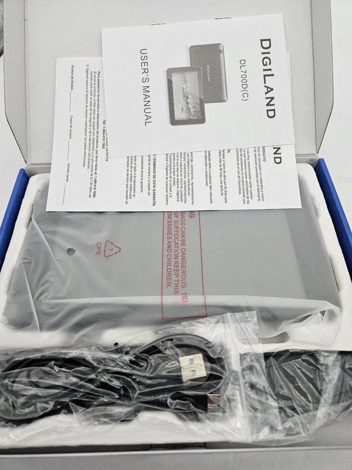 DigiLand DL700D 7in. Tablet - Image 3 of 3