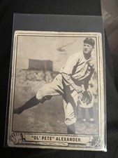1940 Play Ball Baseball #119 Ol Pete Alexander Grover Cleveland