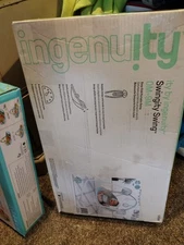 New Inbox Baby Swing unisex Folds Up For Easy Transportation