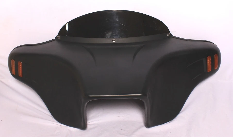 Carenado de murciélago parabrisas apto para Triumph Touring Rocket III PRIMER ABS luz ámbar Foto 3 de 4