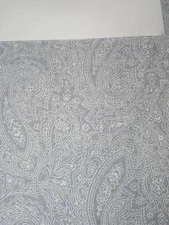 Fabric Traditions Creating New Traditions Gray/Silver/White Paisley  BTHY
