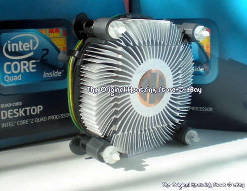 Original Intel Heatsink Cooler Fan for Quad Core Q9550-Q9550S-Q9650 LGA775 New - Picture 4 of 5