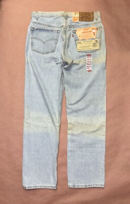Vintage Levis 501 Pre-Shrunk, Rare Deadstock, New With Tag Jeans 38x32