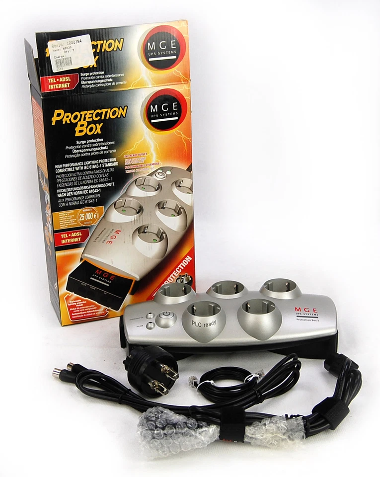 Mge Protection Box 5 Prises Pour contre les Surtensions Cei 61643-1 #I51