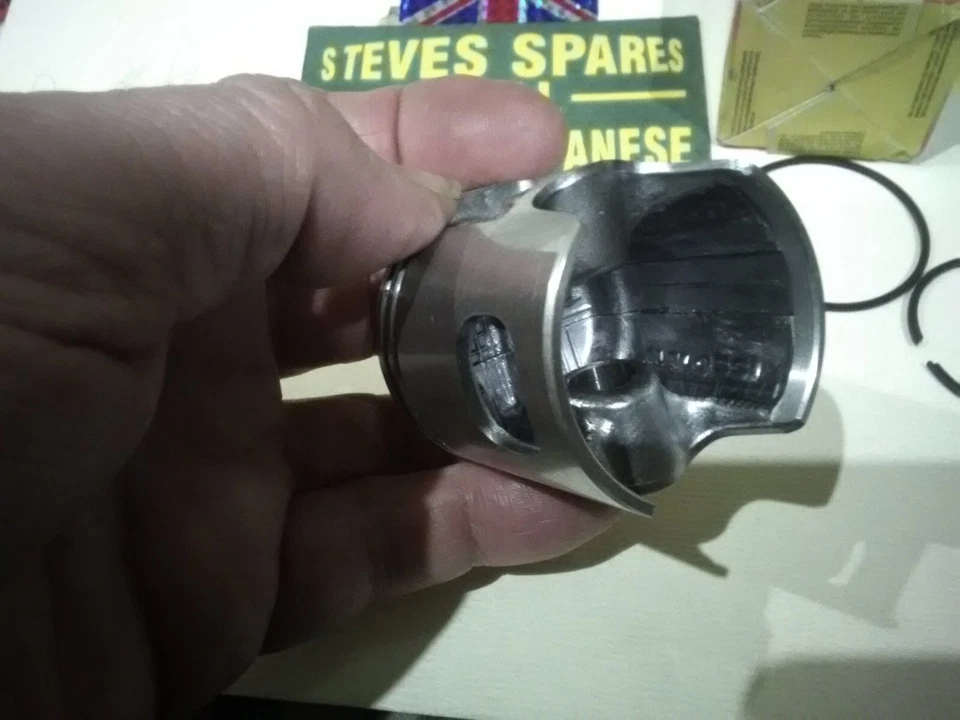 MALOSSI 70cc ,YAMAHA AEROX, JOG, B-WIZZ ,MBK OVETTO, (47.4mm), MHR PISTON KIT. - Image 4 of 4