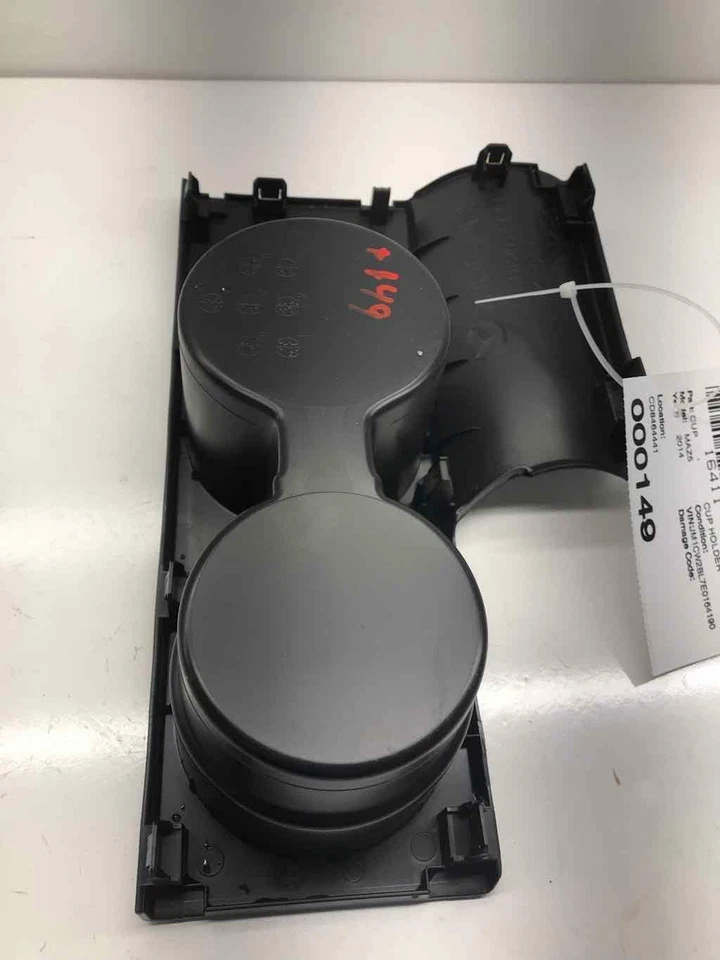 2014 MAZDA 5 Center Console Interior Dual Cup Holder Trim Bezel CD8464441 Used - Image 4 of 4