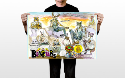 Beast of Reincarnation ポスター B2サイズ Beastars Animal Hot Japan Anime Crime Wall Art Home Decor - POSTER