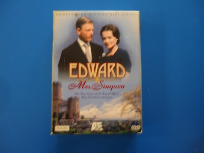 #ad Edward and Mrs. Simpson Parts 1 and 2 DVD 2005 Aamp;E Thames $9.95