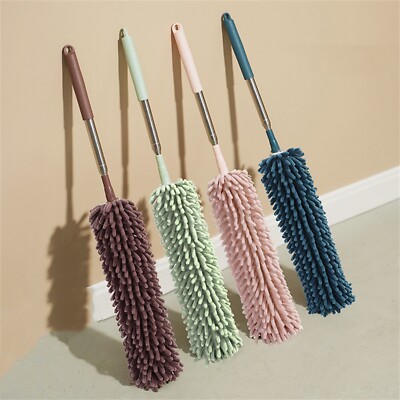Multifunctional Extendable Telescopic Microfiber Cleaning Duster Brush