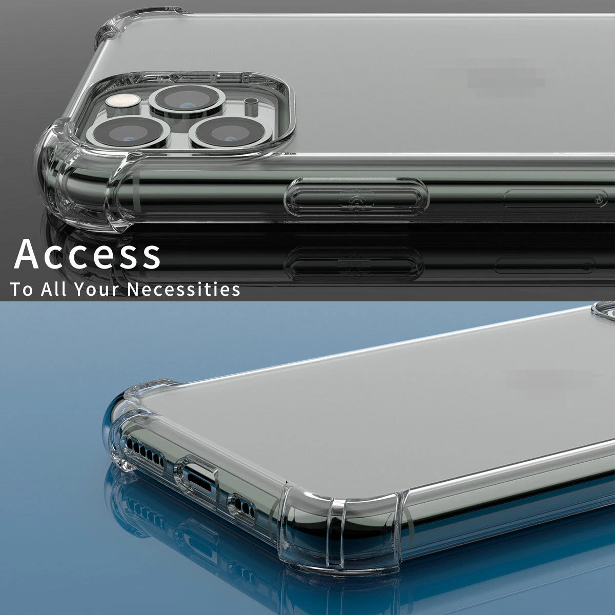 Cover Custodia Samsung A30s Trasparente Morbida Custodia TPU Slim SM