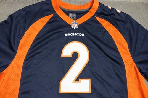 Nike Patrick Surtain 11 Denver Broncos On Field Jersey Mens 2XL Blue NFL - Picture 6 of 14