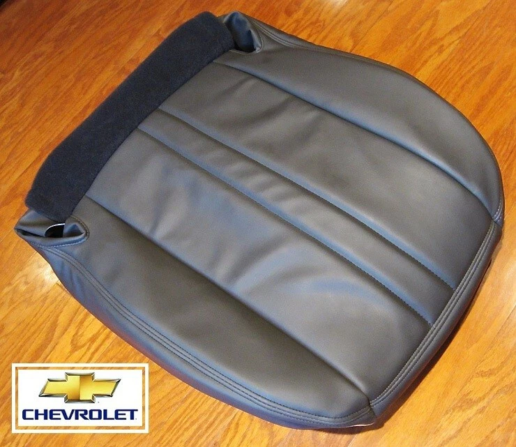 2005 06 Chevy Kodiak C/K 4500 5500-Capa de Assento de Vinil Inferior Lateral Driver Cinza Escuro - Imagem 4 de 4