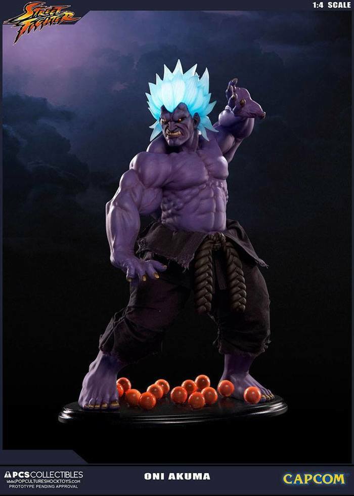 Street Fighter IV Oni Akuma 1/6 Scale Limited Edition Diorama