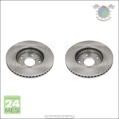 Kit 2x dischi freno JParts Anteriore per DR - Immagine 2 di 4