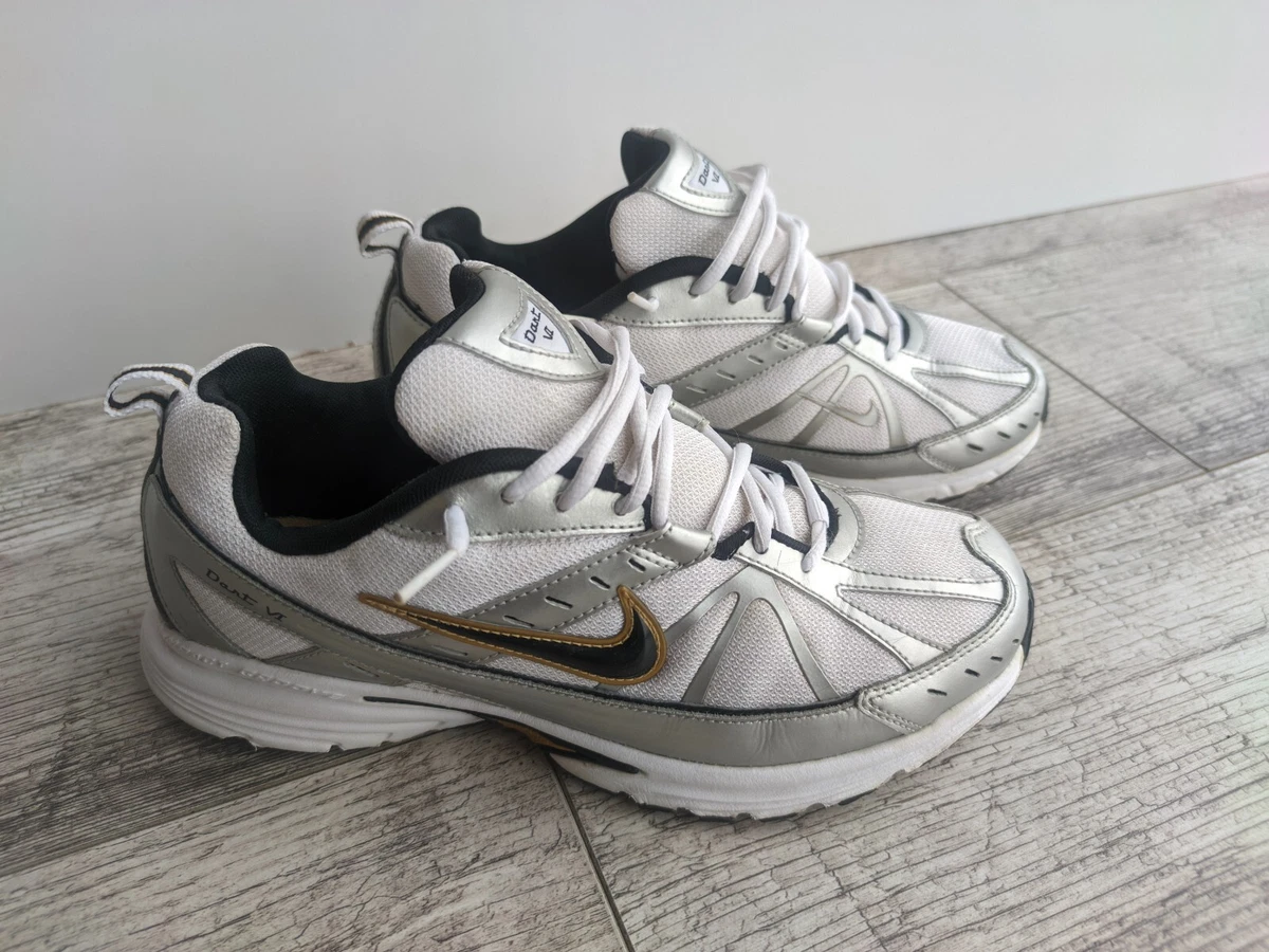 Nike Dart 6 2008 Silver Gold 318797 104 sz.9.5 eBay
