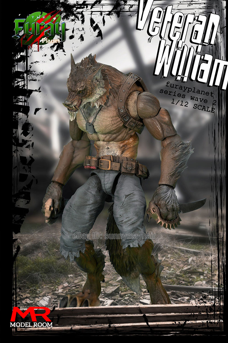 1:12 Maestro Union Veteran William Werewolf 6in Action