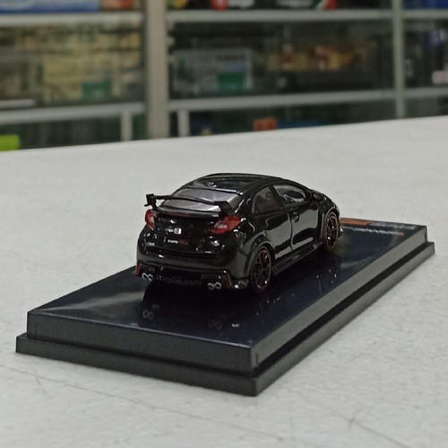 Coche diecast diecast Honda Civic Type R Fk2 2016 cristal negro perla - Imagen 11 de 16