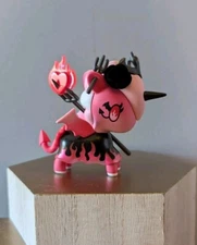 Fiamma - Tokidoki Unicorno After Dark Series 5 Opened, Devil Flocked Pitchfork 