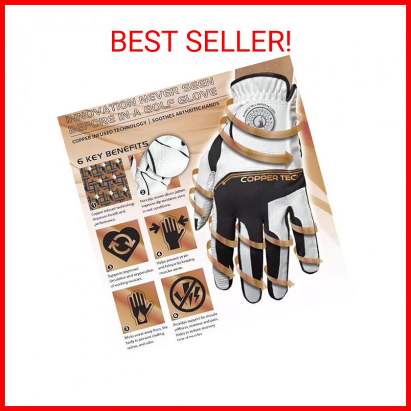 Copper Tech Gloves Men's Golf Glove eBay