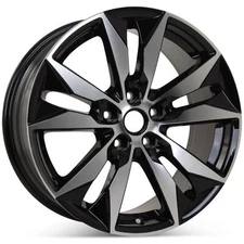 New 18" Wheel for Chevrolet Malibu 2016 2017 2018 Machined W/ Black Rim 5716