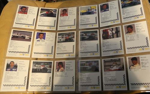 FORMULA 1 1991 COMPLETE SET 200 TRADING CARDS IN SLEEVES FROM PRO TRACS - Picture 12 of 21