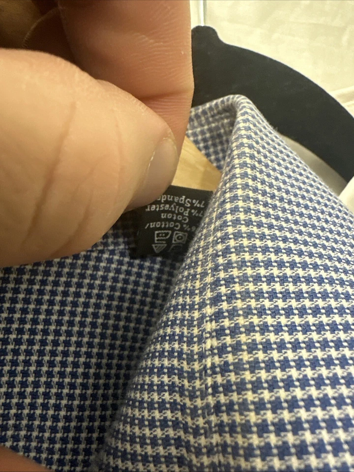 Lot (4) 16 32/33 Vintage/Modern Button Down Dress Shirts Murphy's Nordstrom JMK - Image 3 of 4