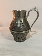 Zinn Krug - Kanne - Wein - Bier, 15,5 cm hoch
