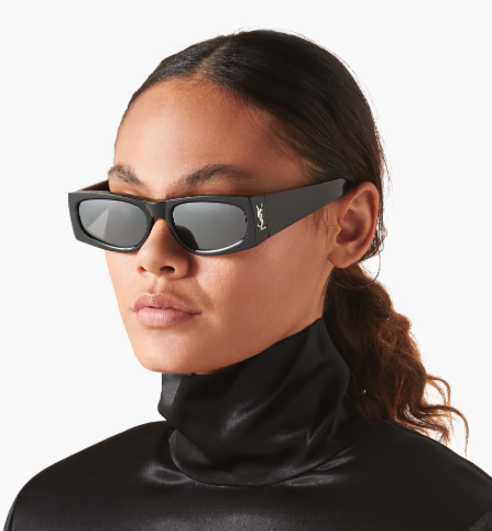 NUOVI occhiali da sole Yves Saint Laurent SL M140 002 56 mm 100% autentici